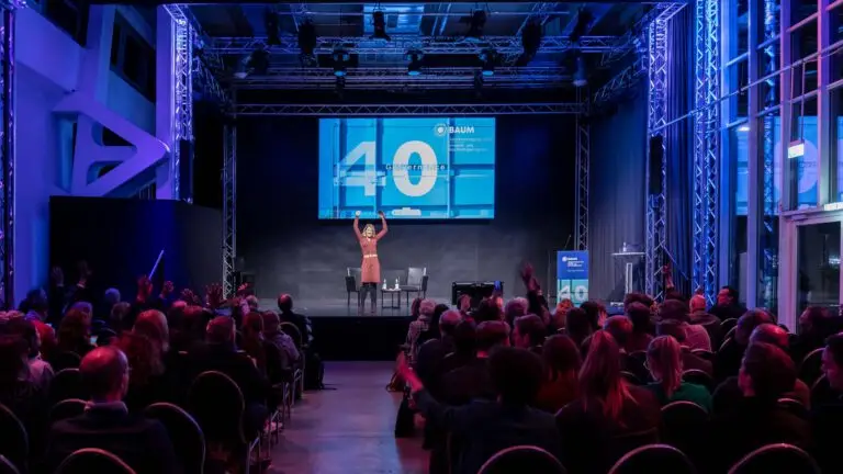 B.A.U.M.-Jubiläumstagung 2024 im Opernloft Hamburg – Kongressfotografie