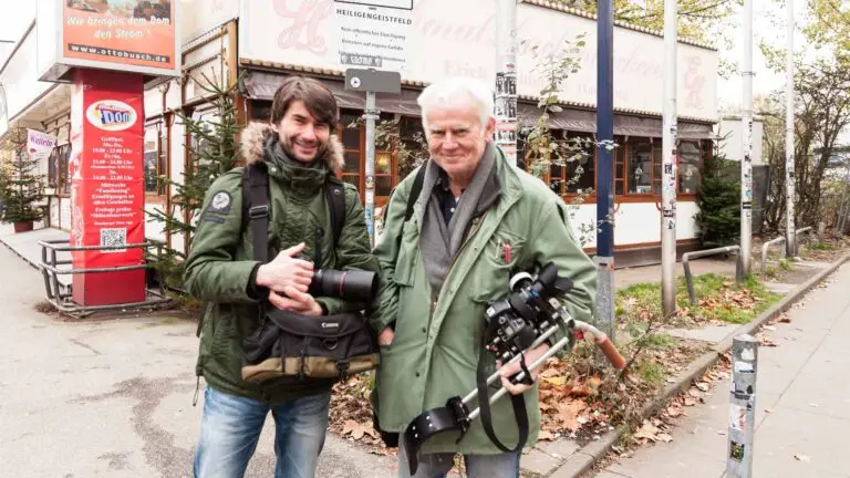 Frank Erpinar mit Jim Rakete