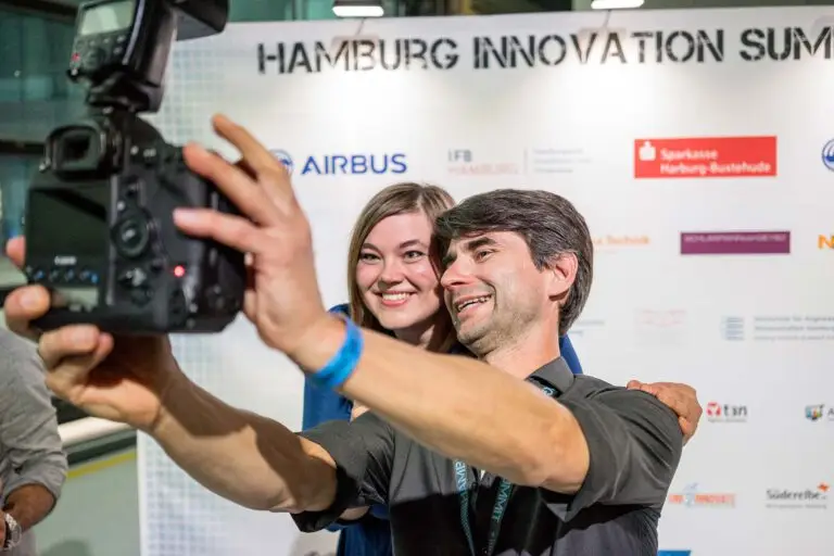 Selfie mit Katharina Fegebank und Frank Erpinar