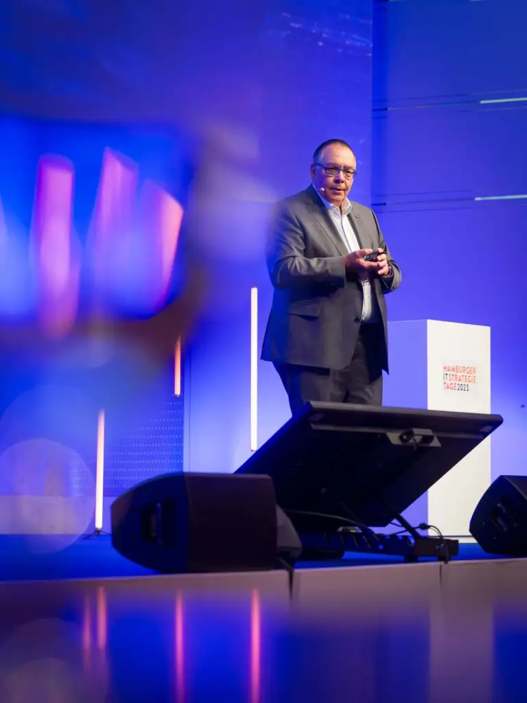 Prof. Dr. Helmut Krcmar auf den Hamburger IT-Strategietagen